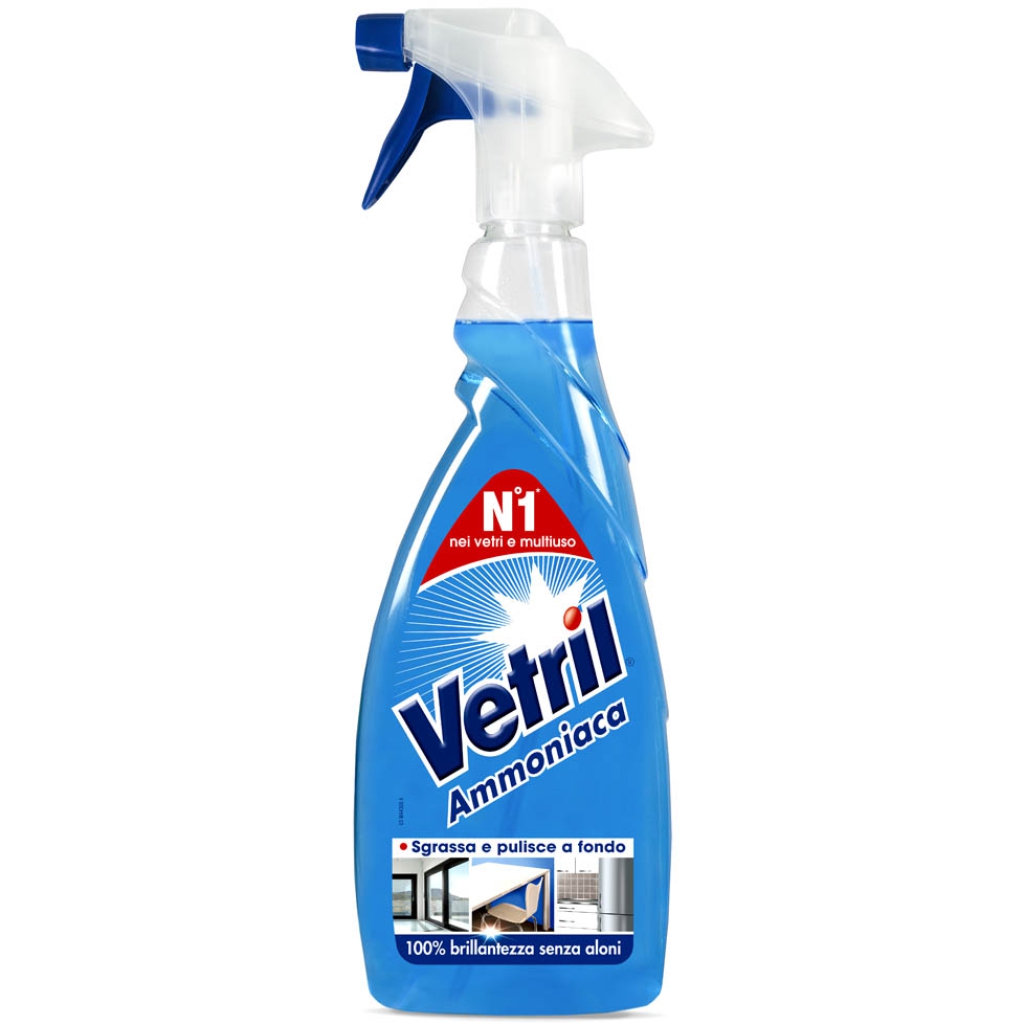 VETRIL AMMONIACA 650ML SPRAY IGIENIZZANTE: vendita ingrosso con consegna  veloce