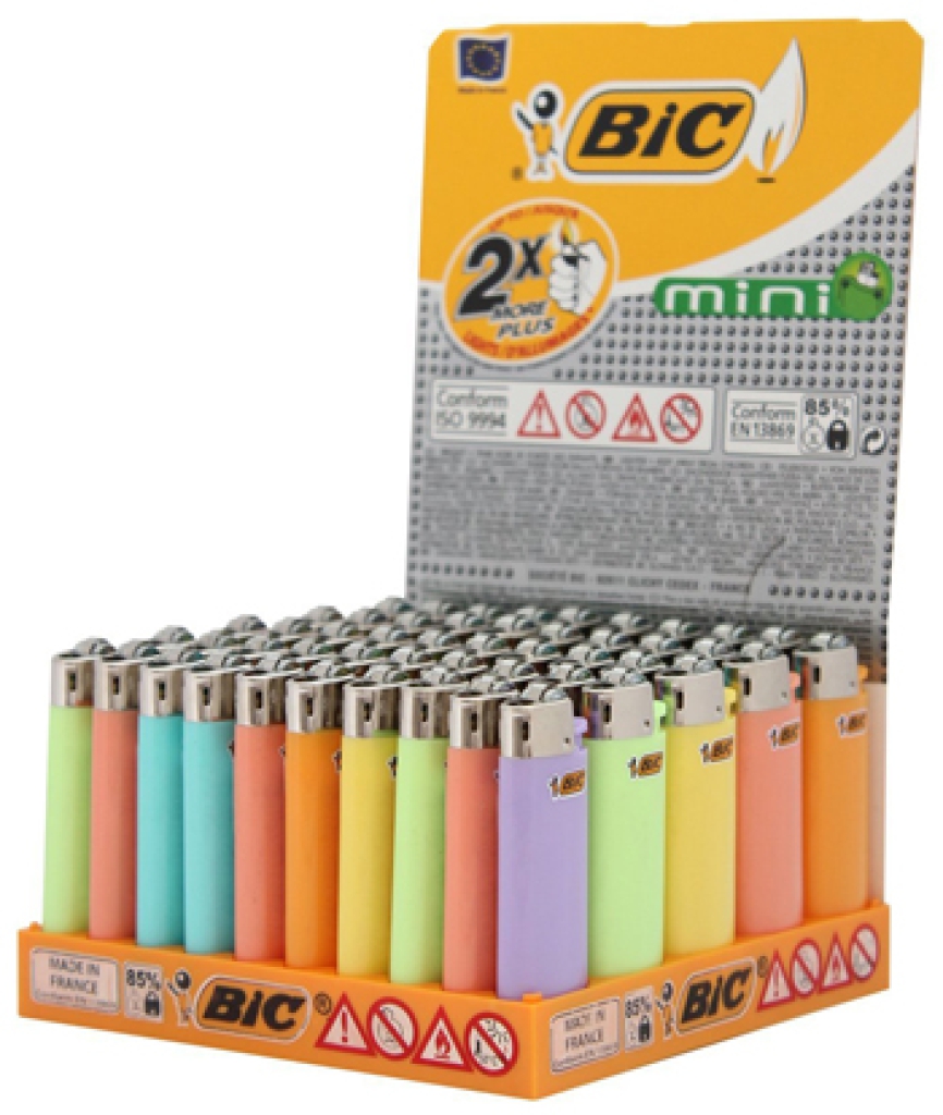 ACCENDINI BIC MINI 50PZ: vendita ingrosso con consegna veloce