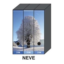 SET 3 REGISTRATORI 8CM   NEVE CARDEA