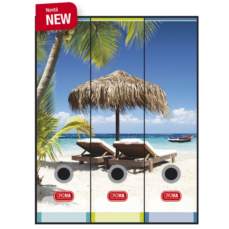 SET 3 REGISTRATORI 8CM   SUMMER CARDEA