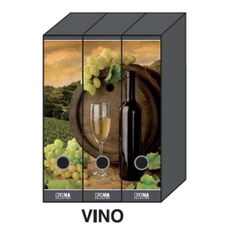 SET 3 REGISTRATORI 8CM   VINO CARDEA