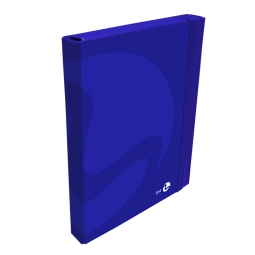 PORTAPROGETTI DORSO 3 CON ELASTICO PIATTO BLU