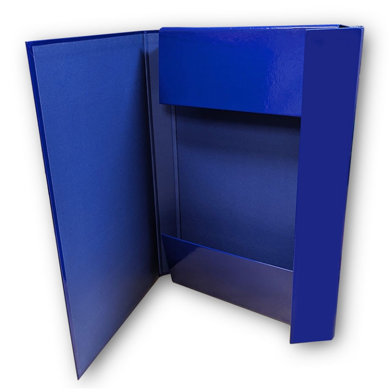 PORTAPROGETTI DORSO 5 CON ELASTICO PIATTO BLU 3