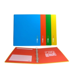 COPERTINA AD ANELLI A4   030 CROMA COLORE VERDE