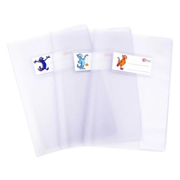 COPRIQUADERNO SUPERSETA P/NOME NEUTRO PVC170 25PZ
