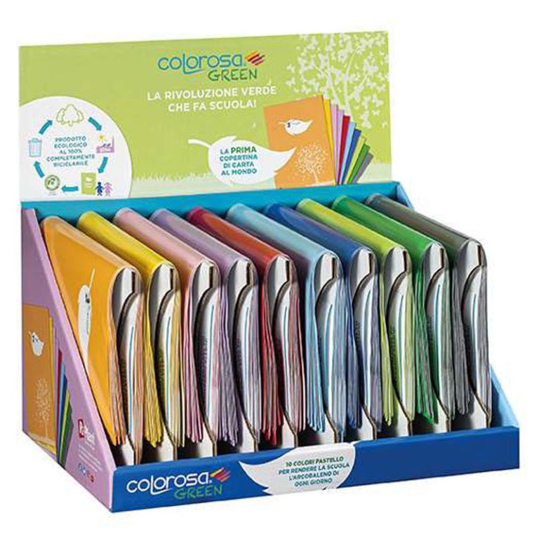 COPRIMAXI COLOROSA GREEN 150PZ CARTA 10COL EXPO