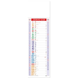 CALENDARI OLANDESI 14X47CM PICCOLO MULTICOLOR