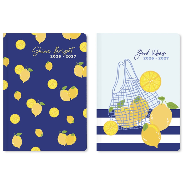 AGENDA GIORNALIERA A5 ACCADEMICA CITRUS LETTS