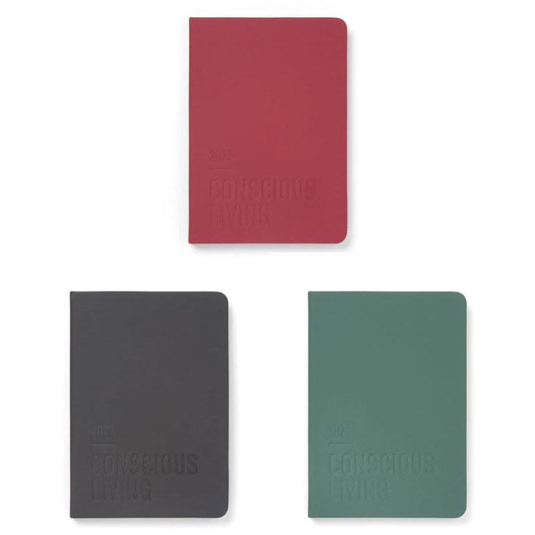 AGENDA SETTIMANALE 15X21CM CONSCIOUS EVERGREEN LETTS