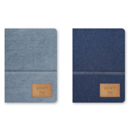 AGENDA SETTIMANALE VERTICALE 15X21CM DENIM LETTS