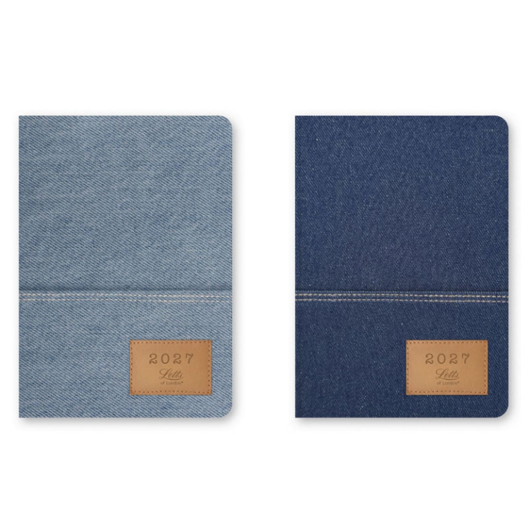 AGENDA SETTIMANALE VERTICALE 15X21CM DENIM LETTS
