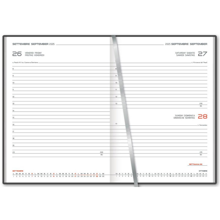 AGENDA GIORNALIERA 15X21 I40TP COPACABANA 2