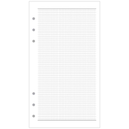 RICAMBIO ORGANIZER NOTES QUADRETTI 9,5X17CM 50FG