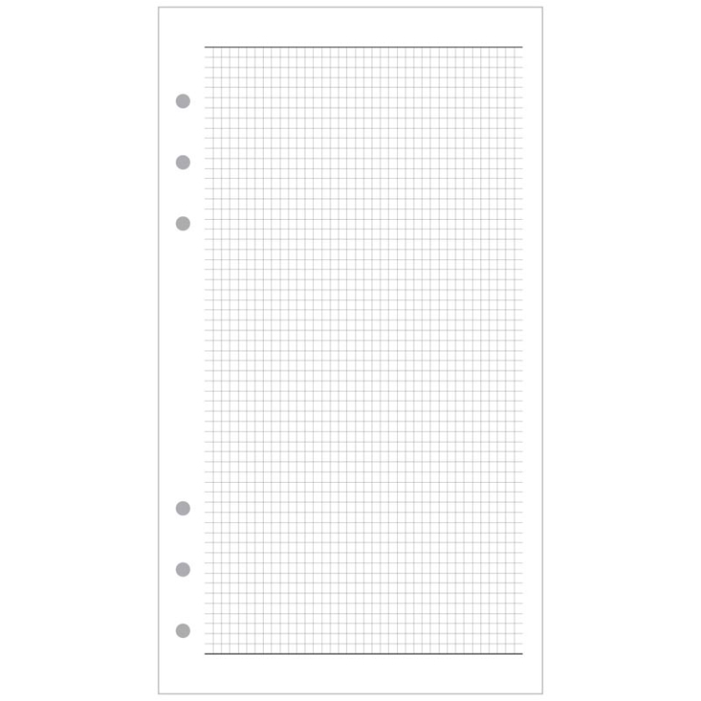 RICAMBIO ORGANIZER NOTES QUADRETTI 9,5X17CM 50FG