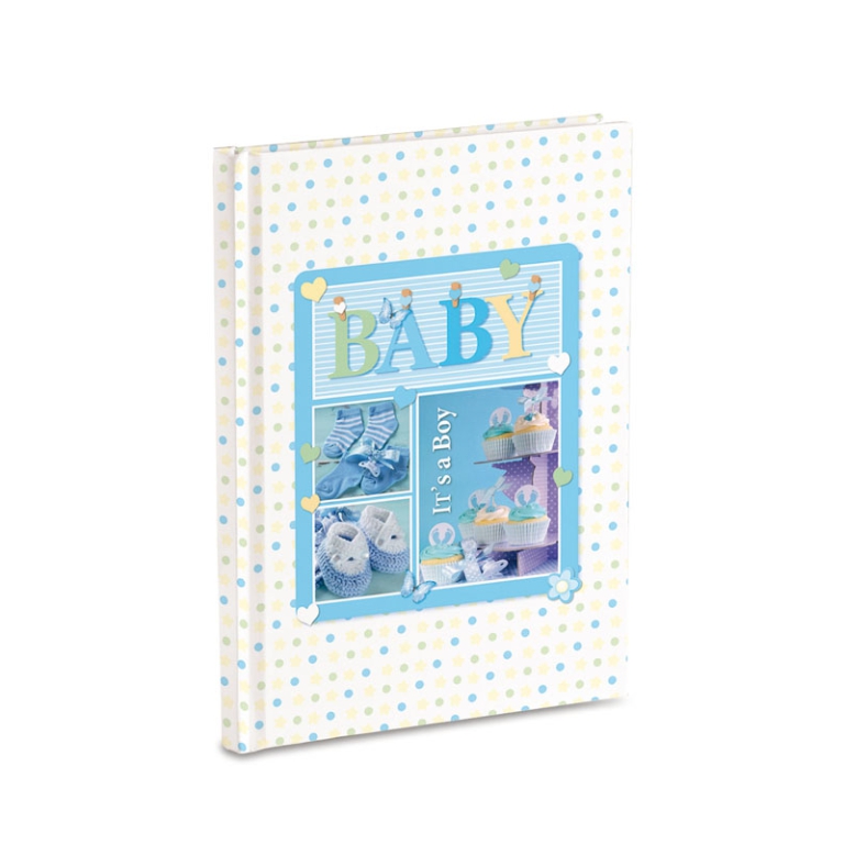 ALBUM NASCITA CELESTE BABY IT'S 200 TASCH. 13X19CM