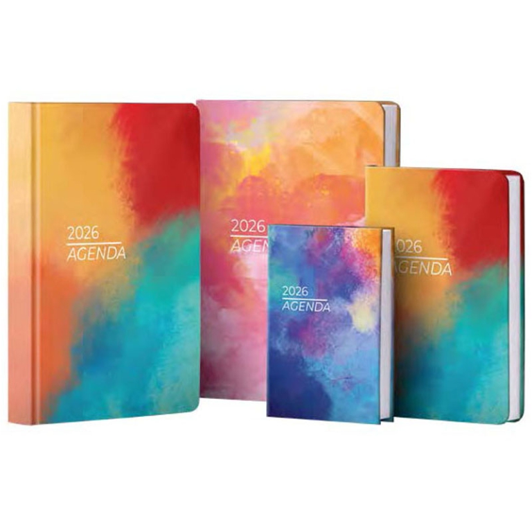 AGENDA GIORNALIERA 12X17 7142WA WATERCOLOR