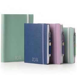 AGENDA GIORNALIERA 10X15 7529CH CON ELASTICO CHIC