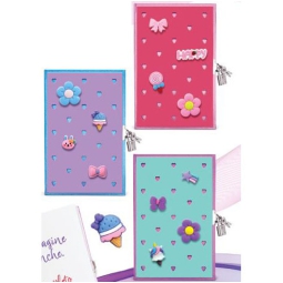 DIARIO SEGRETO 13X21CM JOY PINS CON LUCCHETTO