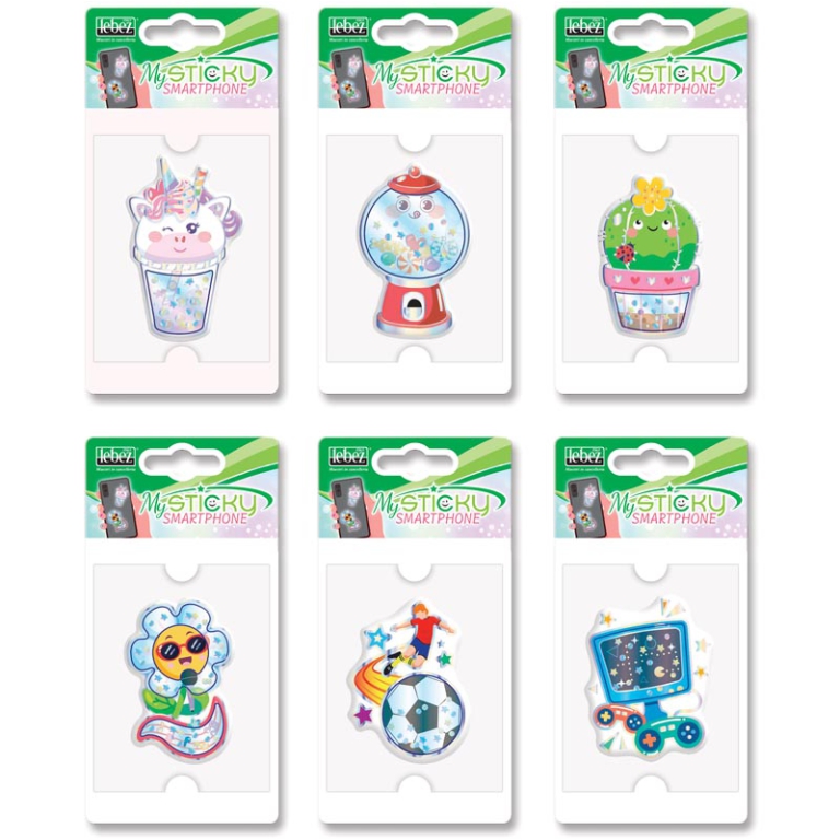 STICKERS ADESIVI BUSTA 3D PER SMARTPHONE 2