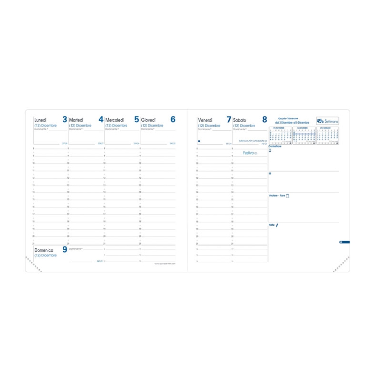 AGENDA ESECUTIVO 16X16 CLUB LAMPONE QUO VADIS 2