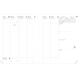 RICAMBIO AGENDA PRESIDENTE 21X27CM QUO VADIS