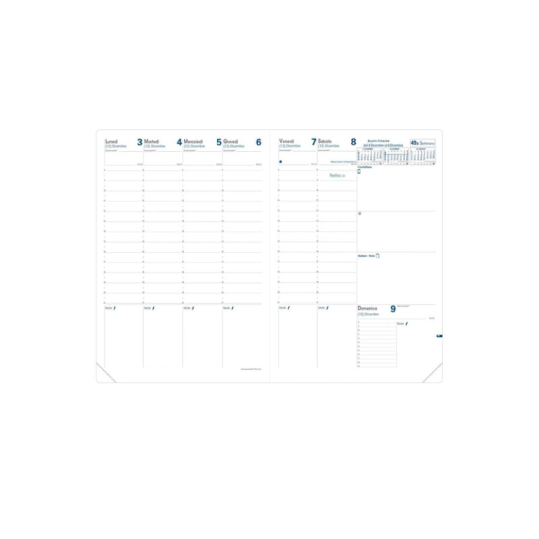 AGENDA PRENOTE 21X29,7   ROMA VERDE I QUO VADIS 2