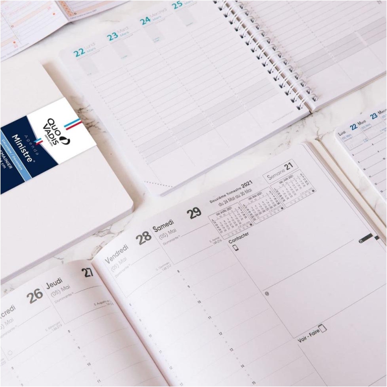 RICAMBIO AGENDA CARLA PRESTIGE QUO VADIS 2