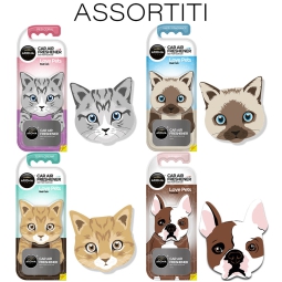 PROFUMATORE AROMA AUTO   CATS E DOGS ASSORTITI