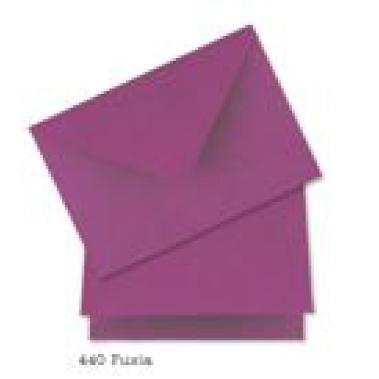 BIGLIETTI 12X17 10PZ     CARTA GELSO FUCSIA