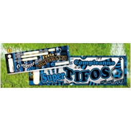 BLOCCHETTO 20 INVITI     COMPLEANNO NEROAZZURRO