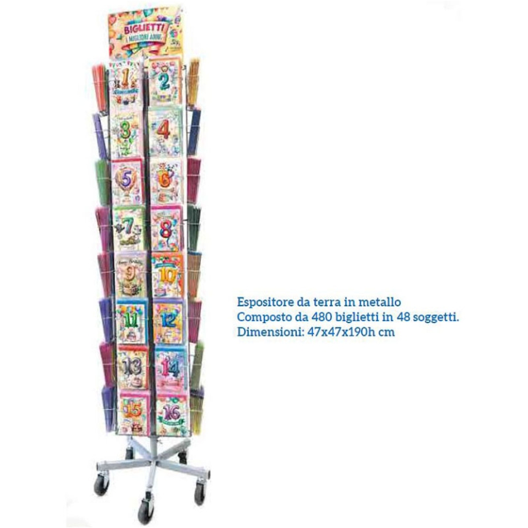 BIGLIETTI ANNI 480PZ EXPO COMPLETO 2