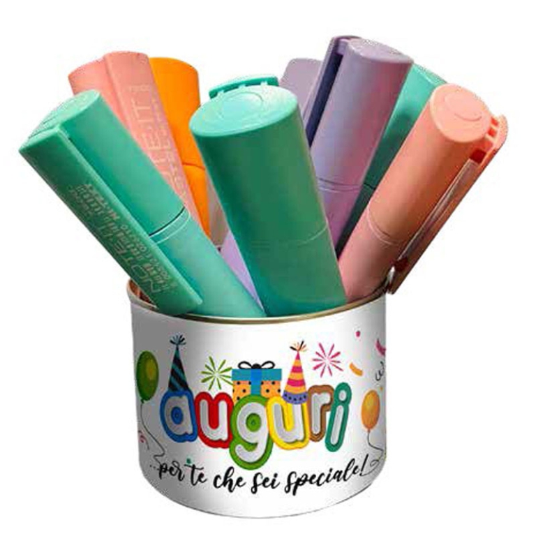 LATTA AUGURI PORTATUTTO  12PZ SOGGETTI ASSORTITI 5