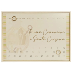 CALENDARIO PERPETUO 16X11CM MAGNETI COMUN/CRESIMA