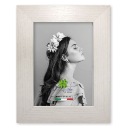 CORNICE 10X15CM IN LEGNO BIANCA
