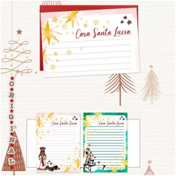 LETTERINA SANTA LUCIA 12PZ SOGGETTI ASSORTITI
