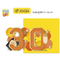 BIGLIETTI POP IT UP      30 ANNI