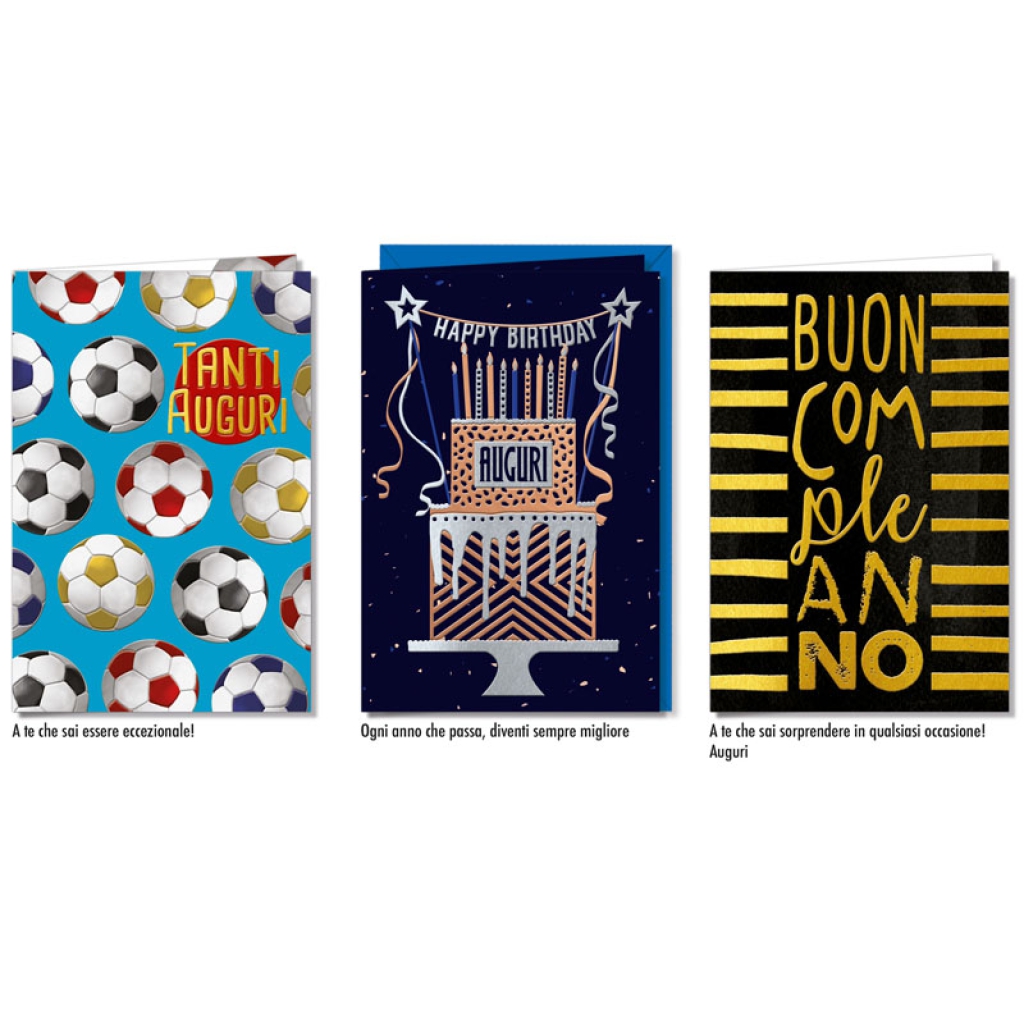 Hallmark Assortimento Di Biglietti Di Compleanno, 12 Biglietti Con Buste (scatola Organizer Per Biglietti Di Ricarica Premium - Foto 8