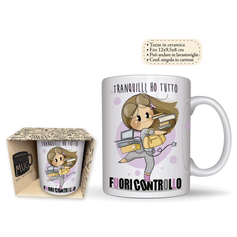 TAZZA LE BUBINE FUORI CONTROLLO