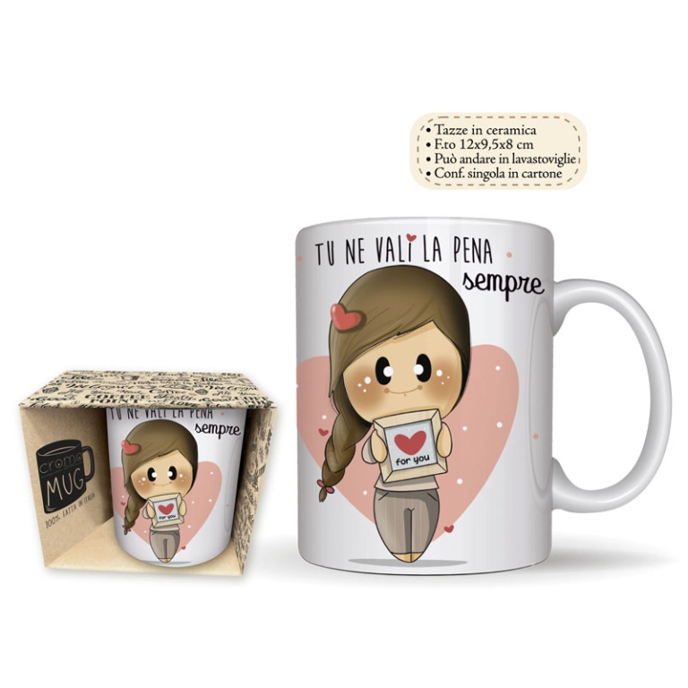 TAZZA LE BUBINE TU NE VALI LA PENA