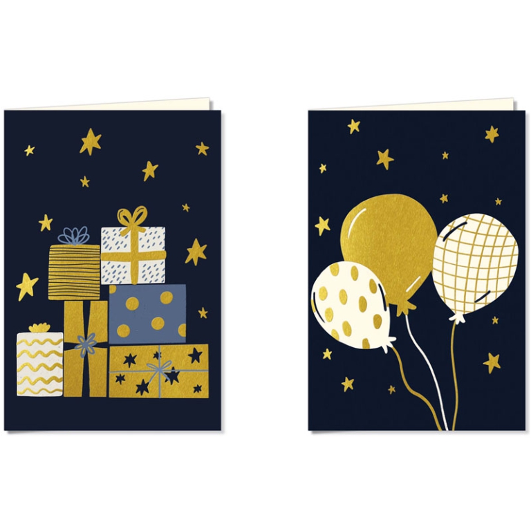 BIGLIETTI AUGURI 6PZ SENZA TESTO