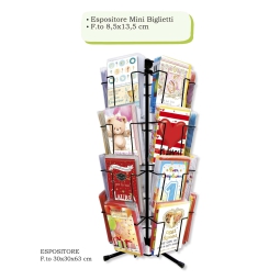 BIGLIETTI MINI 288PZ EXPO METALLO 24 SOGGETTI