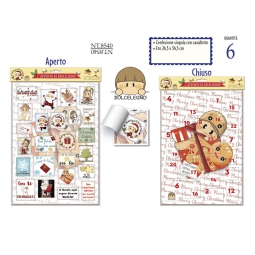 CALENDARIO AVVENTO XMAS  LE BUBINE SOGGETTI ASSORTITI