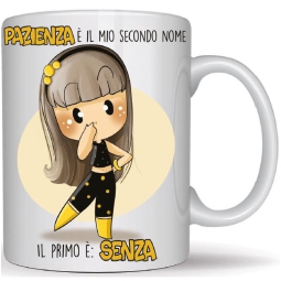 TAZZA LE BUBINE SENZA PAZIENZA