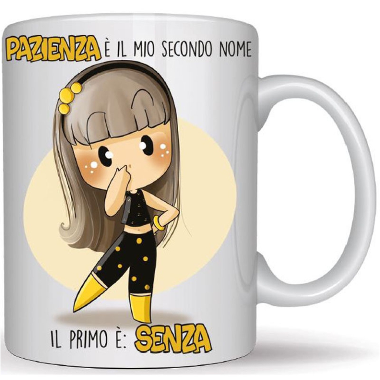 TAZZA LE BUBINE SENZA PAZIENZA