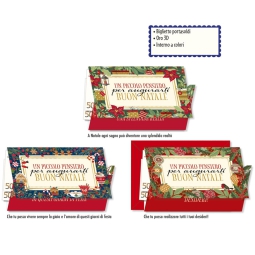 PORTASOLDI XMAS 12PZ     SOGGETTI ASSORTITI