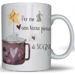 TAZZA 12X9H8CM I COLORI  DI LAURA 9722
