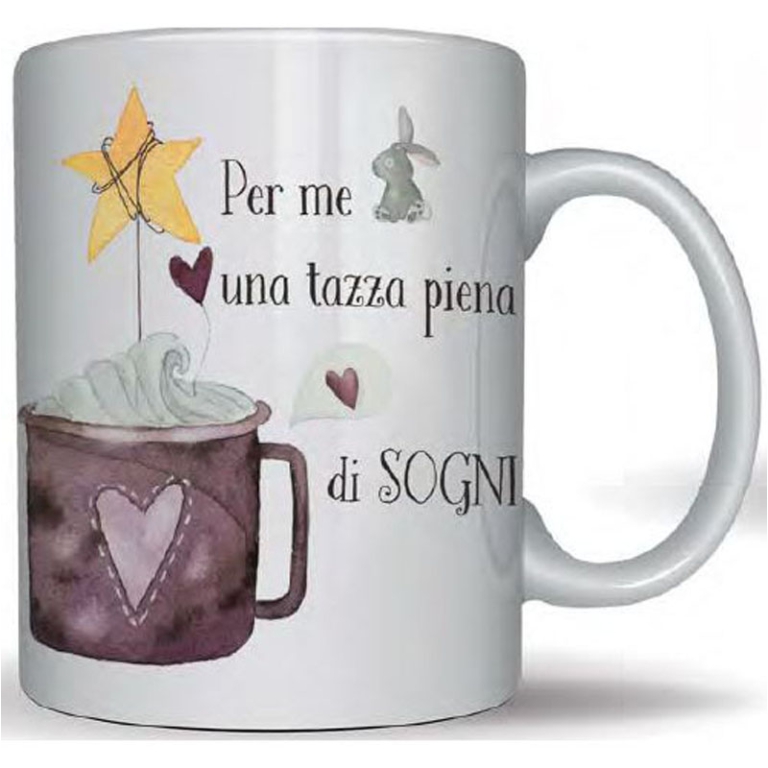 TAZZA 12X9H8CM I COLORI  DI LAURA 9722