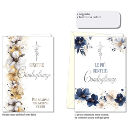 BIGLIETTI CONDOGLIANZE   12PZ