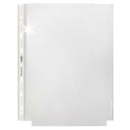 BUSTE PLASTICA FORATE 22X30 SOFFIETTO 200FG LISCIO 10PZ