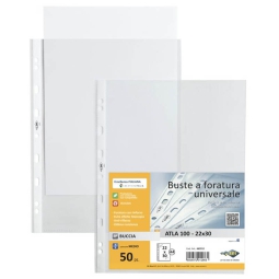 BUSTE PLASTICA FORATE 22X30 6/100 BUCCIA 100PZ